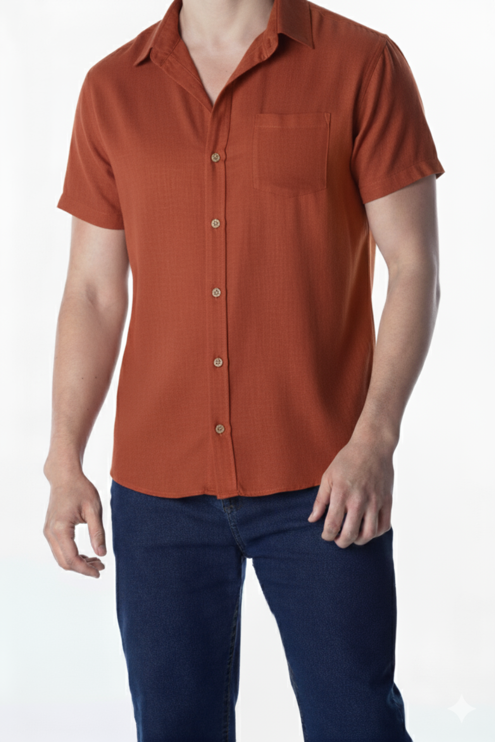 CAMISA M/C VISCOSE