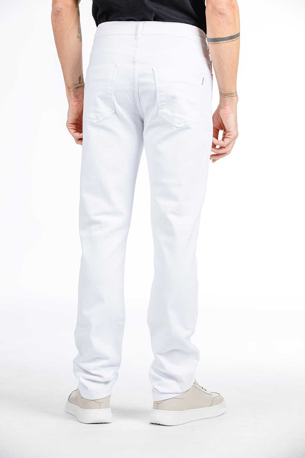 CALÇA JEANS SLIM COLOR