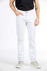 CALÇA JEANS SLIM COLOR