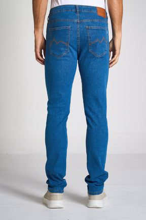 CALÇA JEANS SLIM LIGHT BLUE