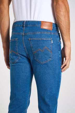 CALÇA JEANS SLIM LIGHT BLUE