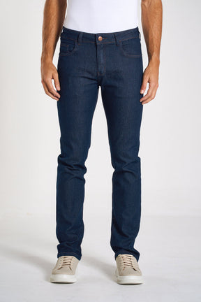 CALÇA JEANS RETA DEEP BLUE 25