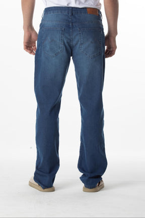 CALÇA JEANS SLIM LIGHT BLUE