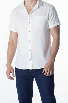 CAMISA M/C VISCOSE