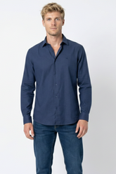 CAMISA COMFORT M/L MAQUINETADA