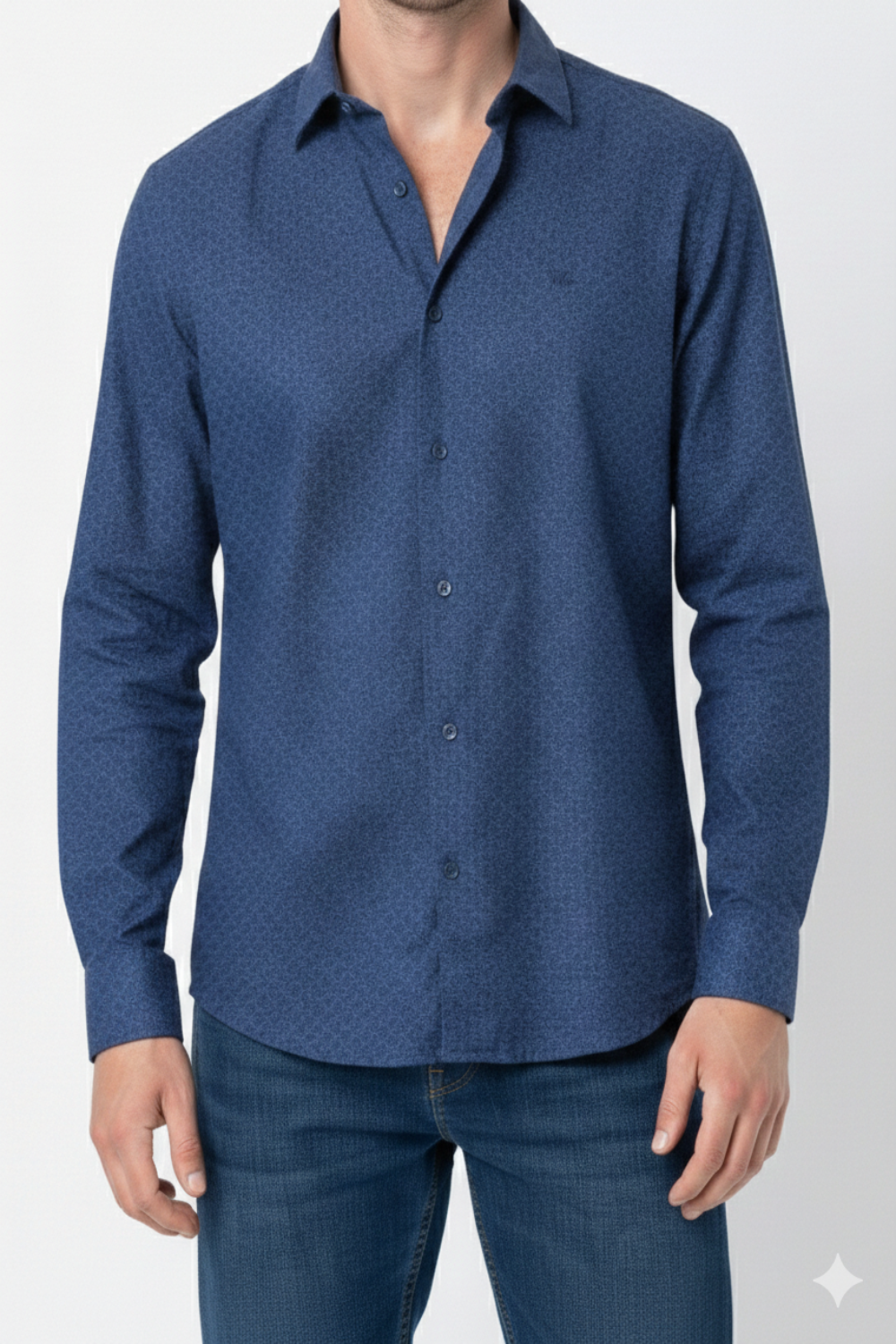 CAMISA COMFORT M/L MAQUINETADA