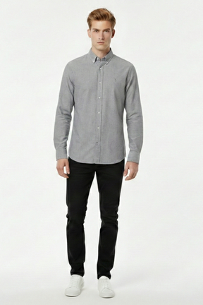 CAMISA COMFORT M/L MAQUINETADA