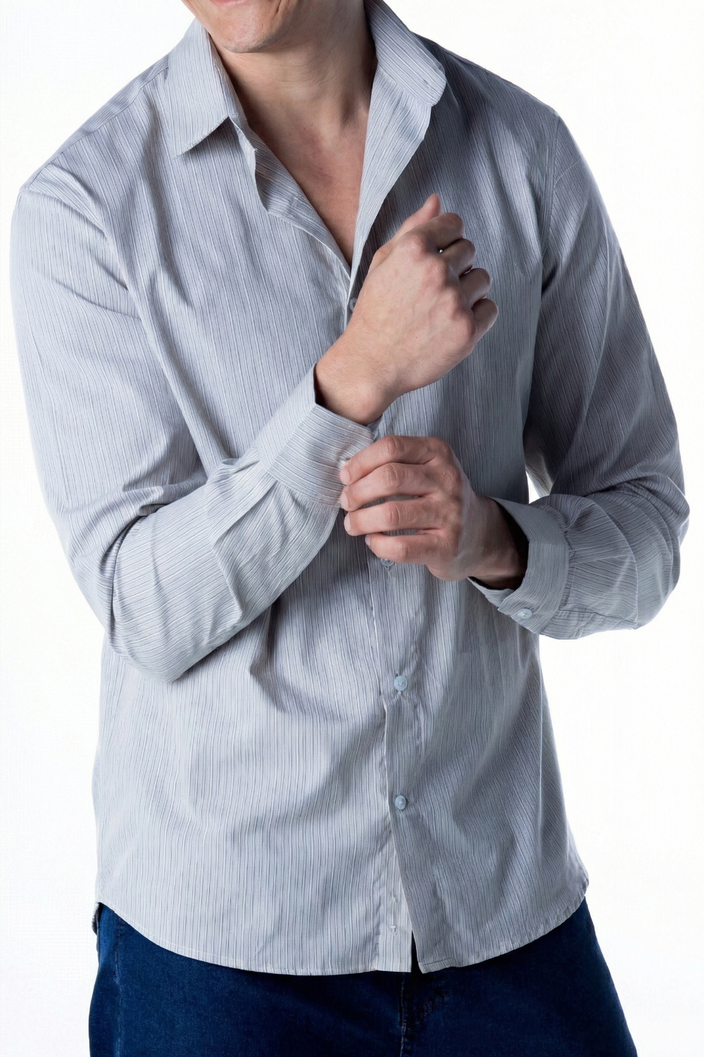 CAMISA COMFORT M/L LISTRADA