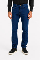 CALÇA JEANS COOL FIT DEEP BLUE