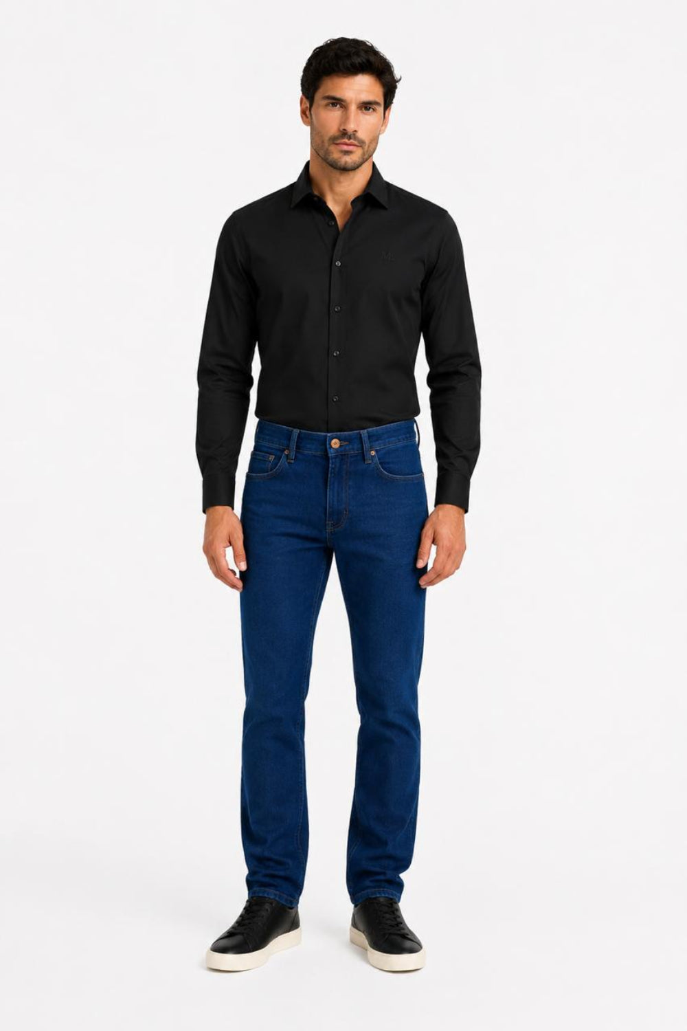 CALÇA JEANS COOL FIT DEEP BLUE