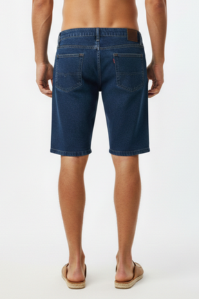 BERMUDA JEANS UNISSEX VINTAGE BLUE