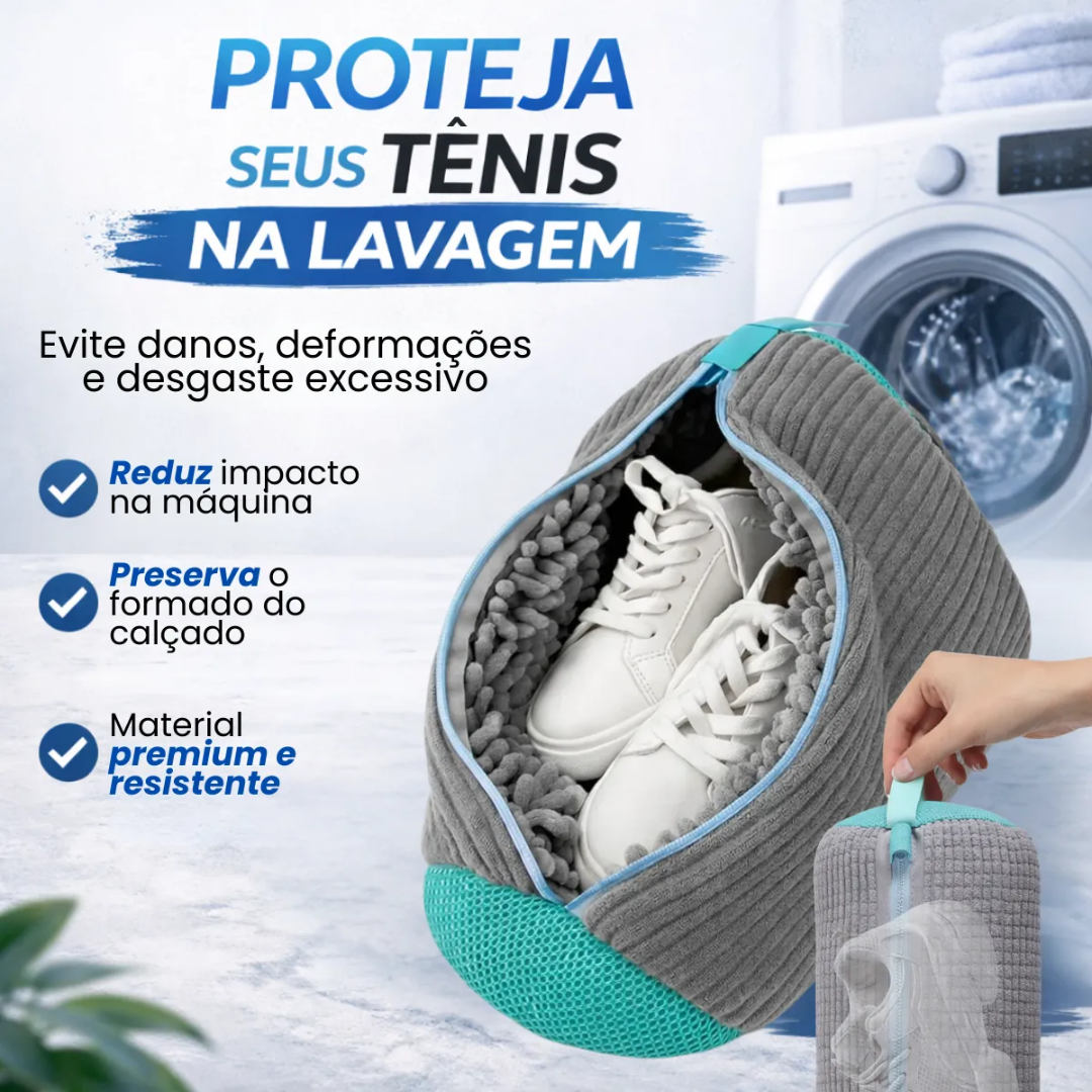 Kit Saco De Lavagem para  Tênis e Sapatos P/ Máquina Lavar.