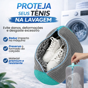 Kit Saco De Lavagem para  Tênis e Sapatos P/ Máquina Lavar.